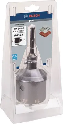 Produktbild von PRO SDS plus-5 Bohrkronen-Set, 68 x 54 x 72 mm, 3-tlg.