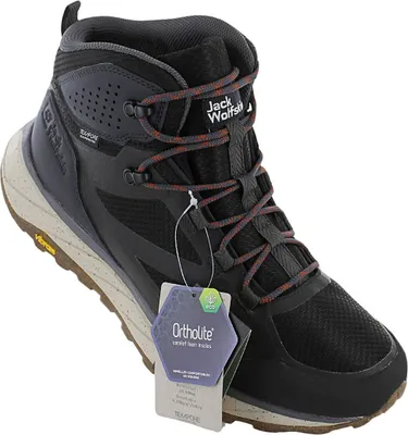 Zdjęcie produktu dla Jack Wolfskin Terraventure Texapore Mid M - Męskie wodoodporne buty turystyczne Szary 4051521-6364 , EU 44.5 UK 10