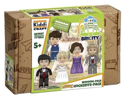 Obrázok produktu pre Kiddicraft KC1407 KIDDIZ Balenie figúrok: Svadba