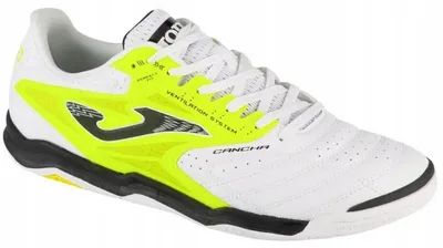 Obrázok produktu pre Joma - Pánske futbalové kopačky s umelou podrážkou „Cancha“ PP6287 (43 EU) (biela/žltá)