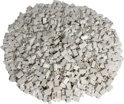 Produktbild von LEGO® 1x2 Steine Hochsteine Weiß - 3004 NEU! Menge 50x