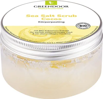 Produktbild von GREENDOOR Sea Salt Scrub Cocos