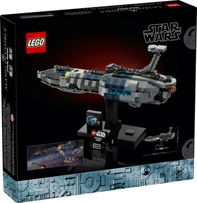 Produktbild von LEGO Star Wars: Invisible Hand, Modell eines Sternenschiffs aus Star Wars: Die Rache der Sith Set zum Bauen und Sammeln für Erwachsene, legendäres Sternenschiff, tolle Geschenk-Idee für Fans 75377