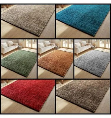 Produktbild von Vintage-Kelims im Bohème-Stil aus waschbarem, rutschfestem Baumwoll-Chenille für Wohnzimmer, Schlafzimmer und Küche 80 x 150 cm Beige