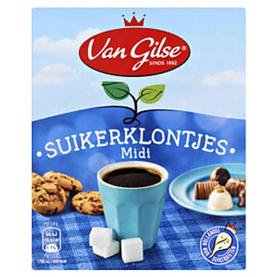 Produktbild von Van Gilse Midi Würfelzucker 750g