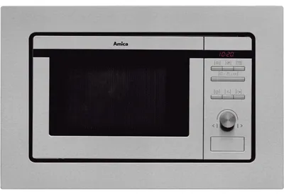 Obrázek produktu pro Amica EMW 13180 E, 800 W, Vestavěný displej, LED, Knoflíky, Stříbrná