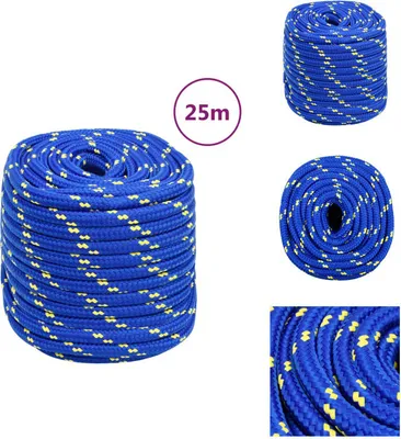 Immagine prodotto di vidaXL Corda da barca blu 16 mm 25 m in polipropilene - Corde