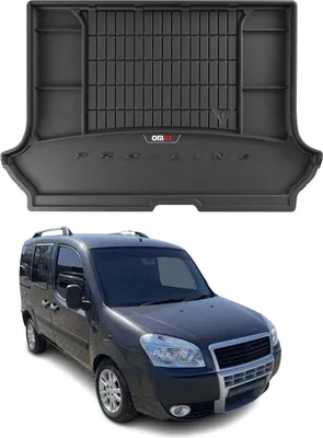 Immagine prodotto di Rivestimento del bagagliaio per Fiat Doblo I 2000-2010 Premium TPE Nero
