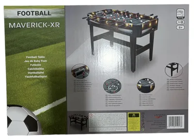 Produktbild von Carromco Maverick-XR Kicker Fußballtisch Tischkicker inkl. 2 Bälle Indoor Outdoor