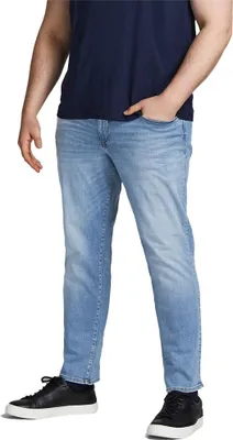 Produktbild von Jack & Jones 12210280, Jeans, Erwachsener, Blau, Baumwolle, Elasthan, Nicht bleichen, Natürliche Trocknung