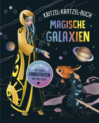 Image de Galaxies magiques - Livre de gribouillages pour les enfants à partir de 7 ans