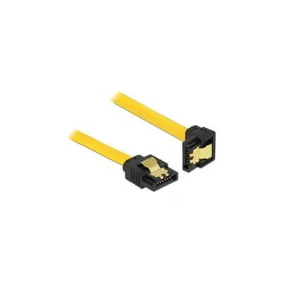 Produktbild von DeLOCK 0.7m SATA Cable, 0,7 m, Gelb