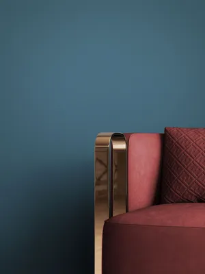 Produktbild von NEWROOM Tapete Blau Vliestapete Unifarbe - Universal Modern   Struktur  Einfarbig Uni