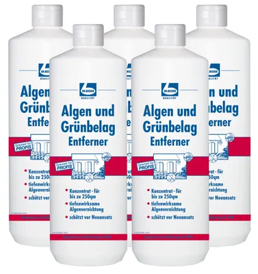 Produktbild von Dr. Becher Algen und Grünbelag Entferner 1L (5er Pack)