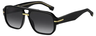 Produktbild von HUGO BOSS BOSS 1718/S Black 57/15/150 Herren Sonnenbrillen