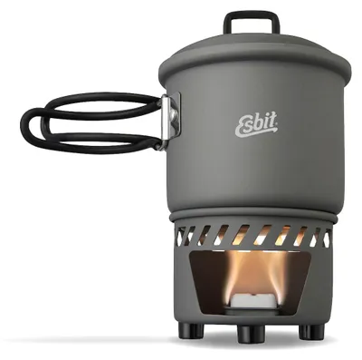 Productafbeelding van Droogbrandstof kookset - outdoor campingkooktoestel 585 ml