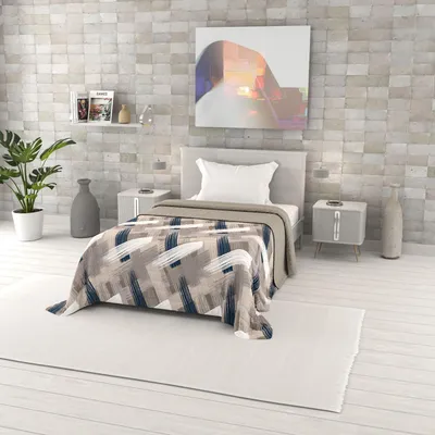 Obrázok produktu pre Letná prikrývka s potlačou, rozmer 170 x 270 cm, s výplňou z polyesteru