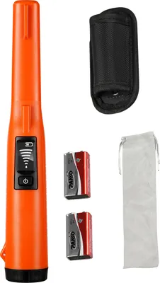 Obrázok produktu pre Detektor kovov SucceBuy pinpointer, IP68 vodotesný, 4,5 palca hĺbka detekcie, LCD displej, 3 režimy, s puzdrom a 9 V batériou, ideálny na hľadanie pokladov