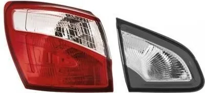 Produktbild von VAN WEZEL Rückleuchte Heckleuchte Links Äusserer für NISSAN Qashqai / Qashqai +2 I (J10, NJ10) Qashqai / Qashqai+2 I Van (J10, JJ10E)