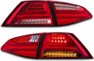 Produktbild von Original LED Lightbar Rückleuchten Rot SET Links Rechts für VW Golf 7 VII MK7