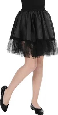 Produktbild von Petticoat für Kinder lang schwarz