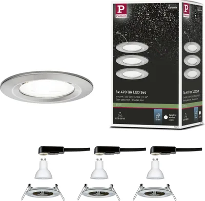 Produktbild von Paulmann LED Einbauleuchte Nova Basisset starr