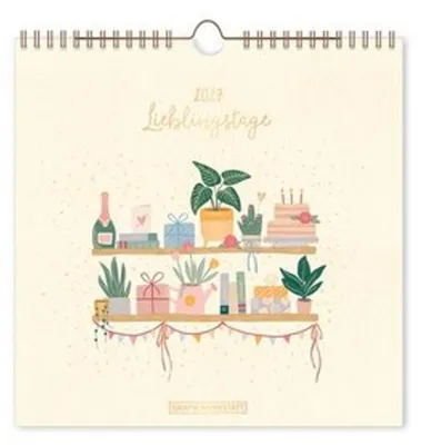 Image de Calendrier mural carré 2027 « Mes jours préférés »