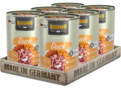 Image de Belcando Holistic Duck 6x 400g - Nassfutter Hund mit Ente & Superfoods