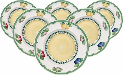 Produktbild von Villeroy & Boch French Garden Fleurence Suppenteller ø 22,8 cm 6er Set