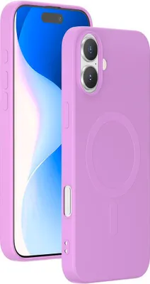 Immagine prodotto di BigBen, custodia protettiva per iPhone 16 con MagSafe, rosa