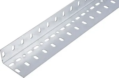 Zdjęcie produktu dla GAH-Alberts 432157, Stal, Perforowany, W kształcie litery L, 1 szt., 100 cm, 6 cm