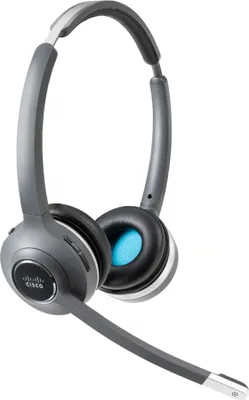 Produktbild von Cisco 562 Wireless Headset Kopfbügel Büro/Call Center USB Typ-A Schwarz, Grau