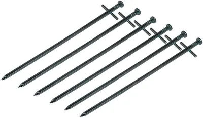 Produktbild von Camping Heringe 23cm aus Stahl - 24 Stück – für Zelt, Pavillon & Vorzelt - 4400