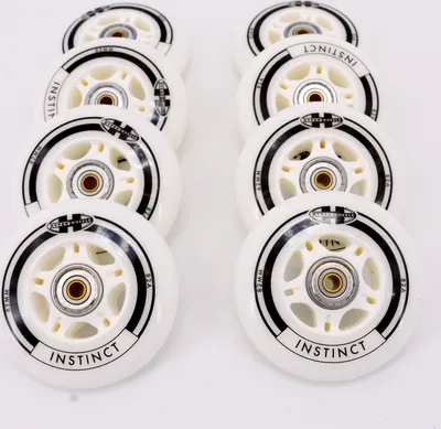 Produktbild von Set für Inliner - 8 Rollen Hyper Instinct 82mm/82A + ABEC7 + 6mm Spacer für z.B. K2 Skates
