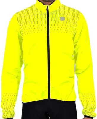 Zdjęcie produktu dla Sportful Wiatroszczelna kurtka rowerowa - REFLEX - Żółty S