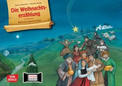 Obrázek produktu pro Die Weihnachtserzählung. Kamishibai Bildkartenset.