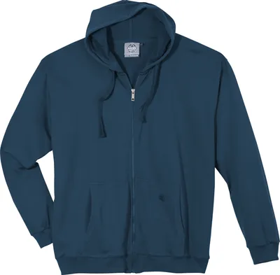 Produktbild von Ahorn Sportswear Kapuzen-Sweatjacke stahlblau XXL