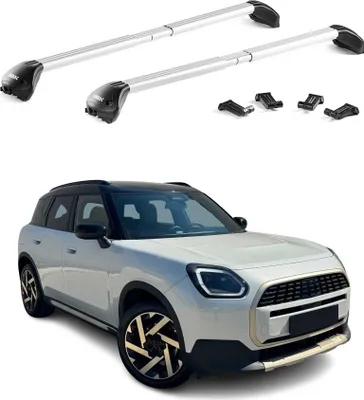 Produktbild von Dachträger Gepäckträger Verstellbarer für Mini Countryman U25 2024-25 Alu 2x ABE