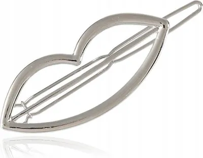 Produktbild von HAARSPANGE Metall Silber Stahl Wunderschöne Z01