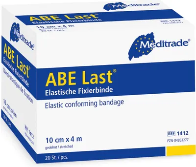 Produktbild von 24x Meditrade ABE® Last elastische Fixierbinde - verschiedene Größen - 6 cm x 4 m | Packung (20 Stück)