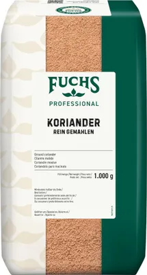 Obrázek produktu pro Fuchs Professional Koriandr čistě mletý pikantní příchuť 1000g