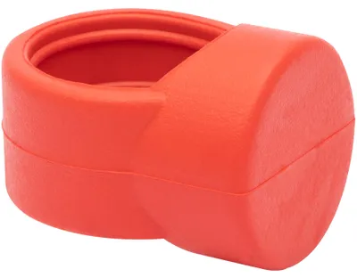 Produktbild von WAGNER Türpuffer RING 4tlg. Set - Ø 18 x 20 x 20 mm, elastisch, signalrot, Klinken Ø 18 mm, zum Aufstecken - 15301804