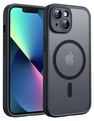 Obrázek produktu pro Techsuit – pouzdro PureFrost MagSafe pro iPhone 13 – matná černá