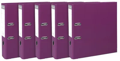 Image de EXACOMPTA Classeur PP Premium A4 80 mm fuchsia 5 pcs