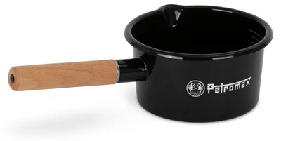 Productafbeelding van Petromax emaille steelpan, zwart, 1 liter