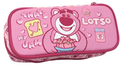 Productafbeelding van Disney Toy Story, etui met 2 vakken, Lotso, 23,5 cm