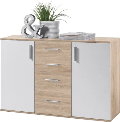 Produktbild von Kommode >Freida< in Sonoma-hell - 120x82x35cm (BxHxT)