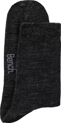 Produktbild von Bench Socken Herren Wollsocken, Basic uni 3 -teilig 3x anthrazit Größe 47/48