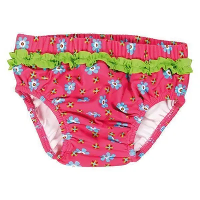 Produktbild von Playshoes Schwimmwindel Badewindel UV-Schutz Windelhose Blumen 62/68
