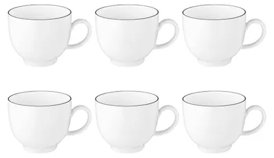 Zdjęcie produktu dla Seltmann Weiden Lido, Pojedyńczy, 0,21 l, Biały, Porcelana, Kawa, 80 mm